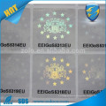 China Best sell good quality private hologram sticker private label